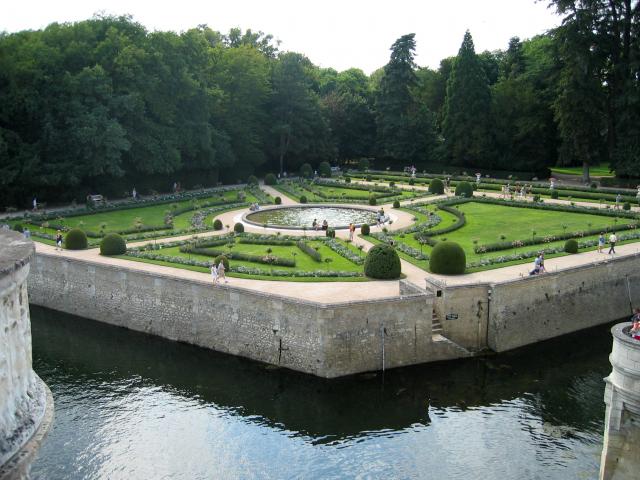 image Jardines del castillo de Chenonceaux, Francia
