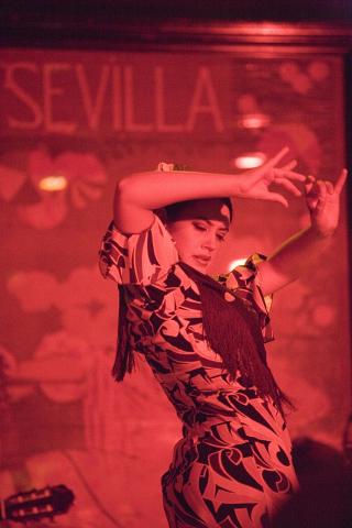 image Baile en un tablao flamenco, Sevilla