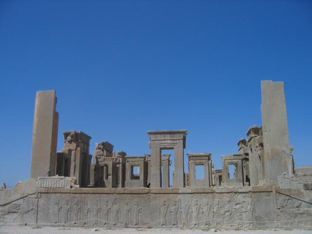 image Vista general del palacio de Jerjes, Persépolis, Irán
