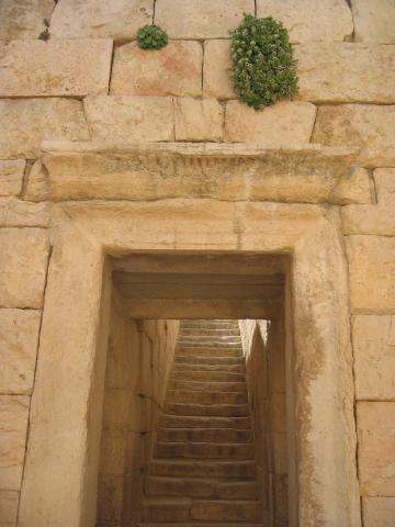 image Escalera de acceso al Templo de Anahita, Bishapur, Irán