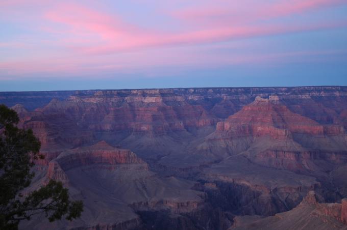 image Anochecer en el Gran Cañón, Arizona, Estados Unidos