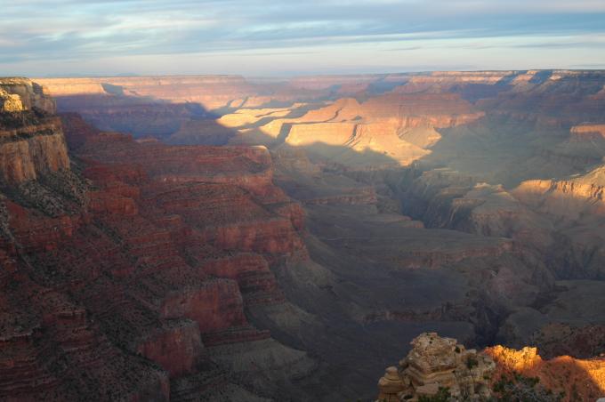 image Amanecer desde el Yaki Point en el Gran Cañón, Estados Unidos