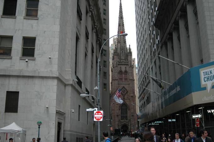 image Iglesia de la Trinidad en Wall Street, Nueva York, Estados Unidos