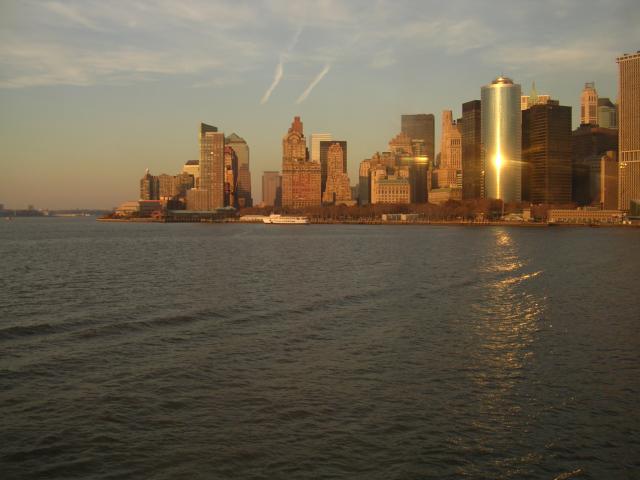 image Manhattan al atardecer, Nueva York, Estados Unidos