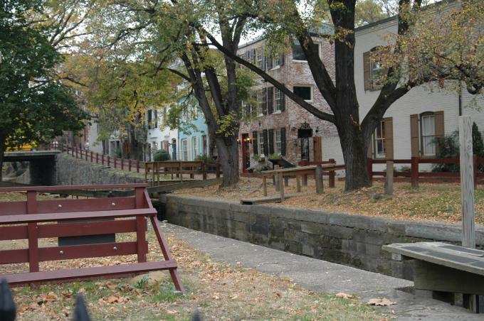 image Calle de Georgetown en Washington, Estados Unidos