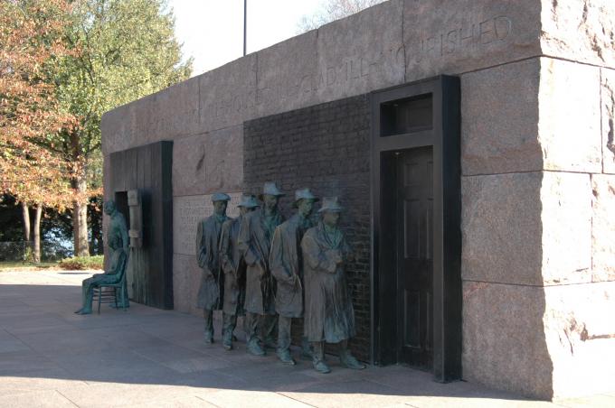 image Monumento a F.D. Roosevelt, Washington, Estados Unidos