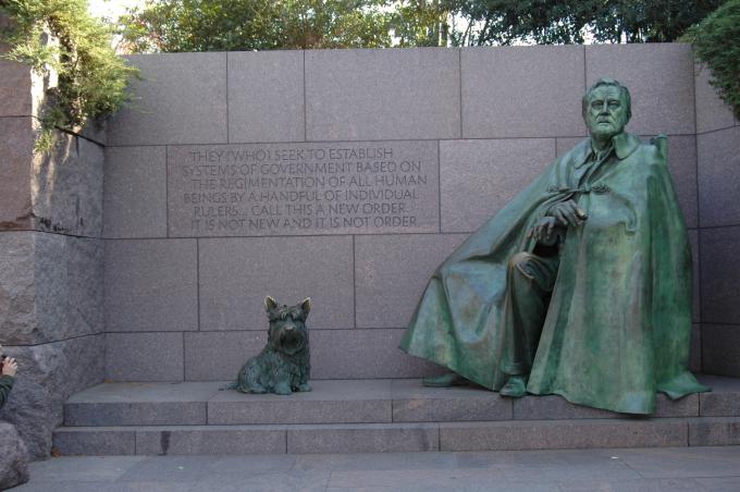 image Monumento a F.D. Roosevelt, Washington, Estados Unidos