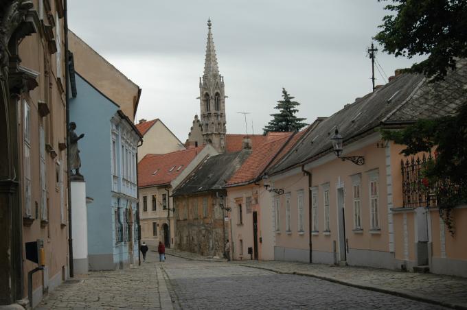 image Calle del centro histórico de Bratislava, Eslovaquia