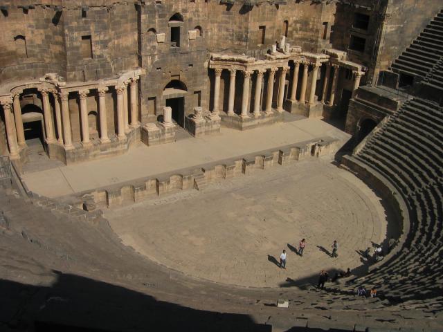 image Teatro romano de Bosra, Hama, Siria