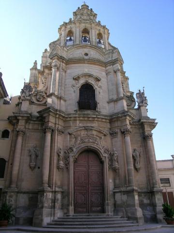 image Iglesia de San Guiseppe en Ragusa, Sicilia, Italia