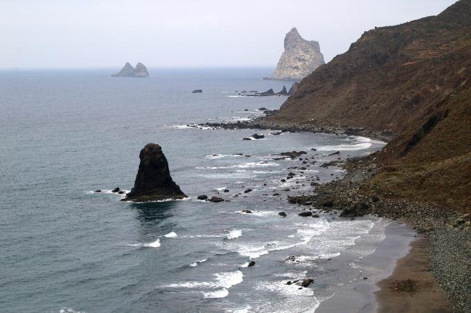 image Roques de Anaga desde Benijo, Tenerife