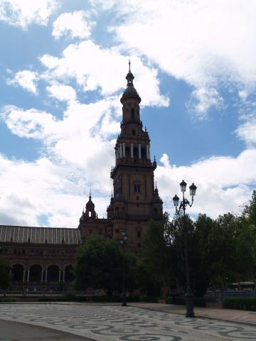 image Torre de la Plaza de España, Parque de María Luisa, Sevilla