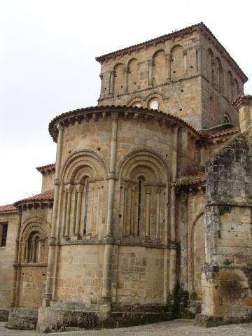 image Cabecera de la Colegiata de Santillana del Mar, Cantabria
