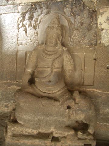 image Tallas en las Cuevas de Ellora, India