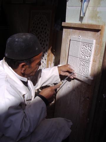 image Artesano en Marrakech, Marruecos