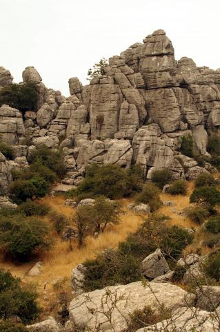 image Paisaje karstico del Paraje Natural del Torcal de Antequera, Málaga