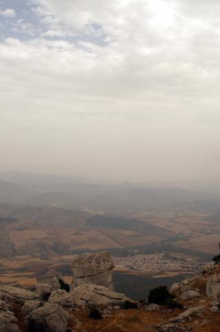 image Vista de Villanueva de la Concepción desde el Torcal de Antequera, Málaga