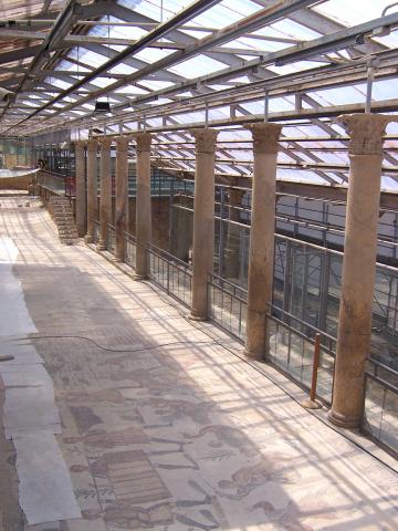 image Interior de la Villa romana de Casale en Piazza Armerina, Sicilia, Italia