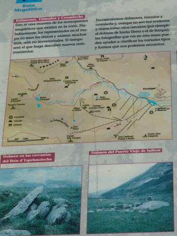 image Cartel de la Ruta Megalítica del Valle del Tena, Huesca