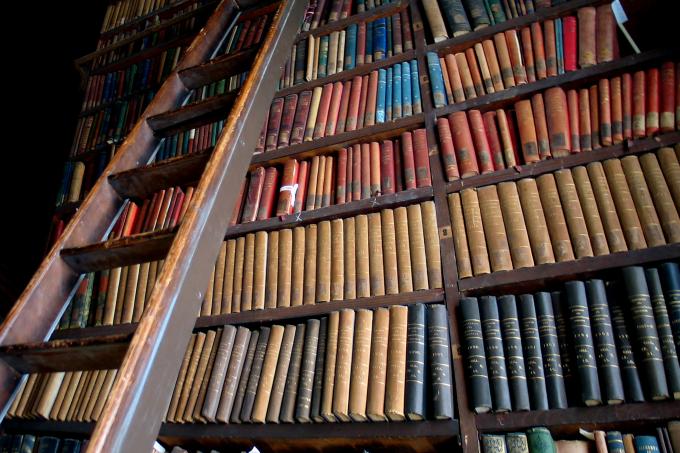 image Libros del Long Room del Trinity College en Dublín, Irlanda