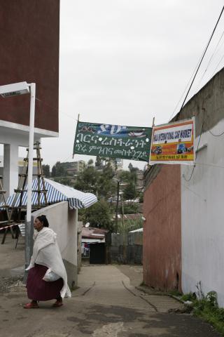 image Calle de Addis Abeba, Etiopía 