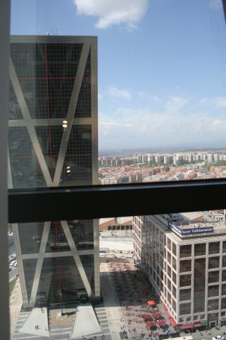 image Vista desde las torres Kio de Madrid