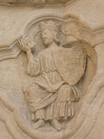 image Cuadrifolios del portal de San Salvador de la Catedral de Amiens, Francia