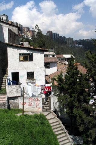image Barrio de Guápulo en Quito, Ecuador