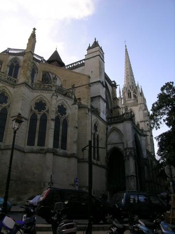image Exterior de la catedral de Bayona, Francia