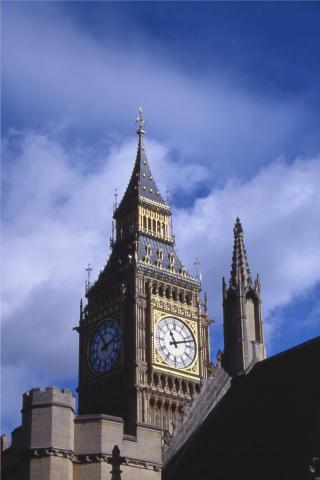 image Detalle de la Torre del Reloj del Parlamento en Londres, Reino Unido