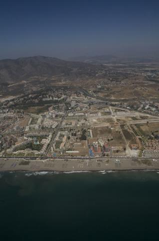 image Vista aérea de la costa, Málaga