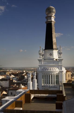 image Vista de la azotea del Hotel Meliá Madrid Reina Victoria