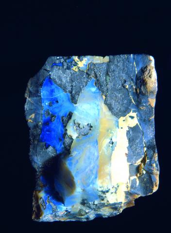 image Ópalo noble (Sílice amorfa o Sílice hidratada) 