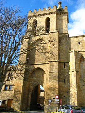 image Fachada de la iglesia de San Juan, Laguardia, Álava