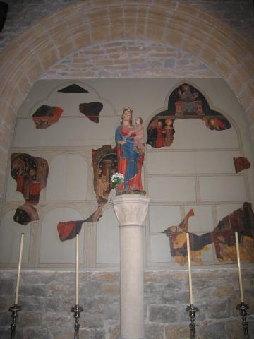 image Imagen de la Virgen en la Iglesia de San Nicolás, Pamplona, Navarra