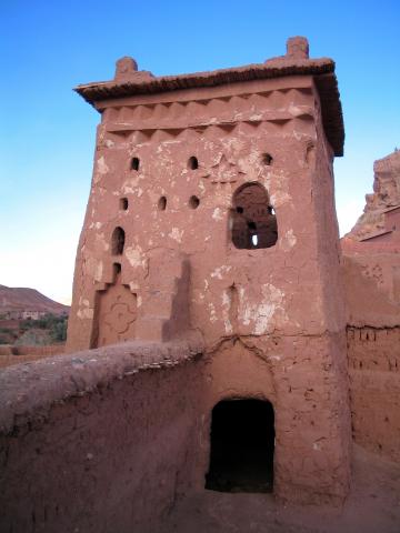 image Torre defensiva de adobe, Ait Benhaddou, Marruecos