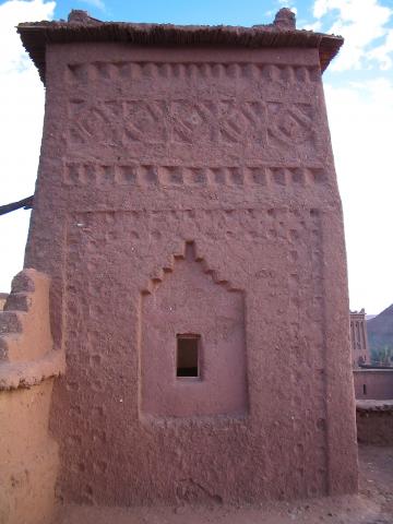image Torre de adobe, Ait Benhaddou, Marruecos