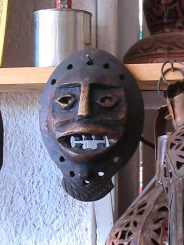 image Mascara redonda de hierro, Marruecos