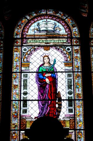 image Vidriera de la Catedral de San Matías, Budapest, Hungría