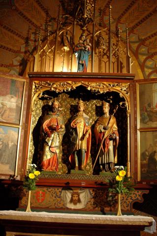 image Imágenes en la Catedral de San Matías, Budapest, Hungría
