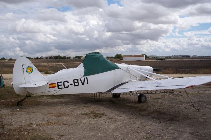 image Avioneta fumigadora en una plantación de algodón