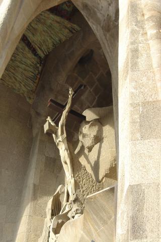image Cristo crucificado, Sagrada Familia, Barcelona