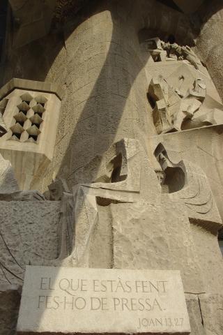 image Pasaje bíblico, Sagrada Familia, Barcelona