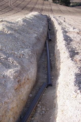 image Tuberías de riego por goteo