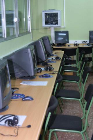 image Aula de informática