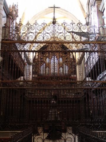 image Rejería coro, Catedral de Badajoz