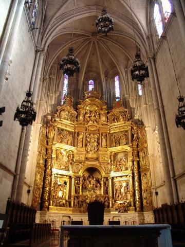 image Retablo mayor de la Catedral de Burgo de Osma, Soria