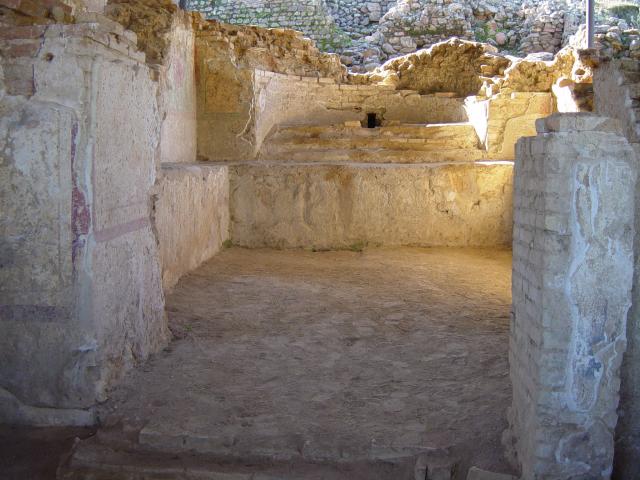image Sala principal de las Termas de Munigua, Villanueva del Río y Minas, Sevilla