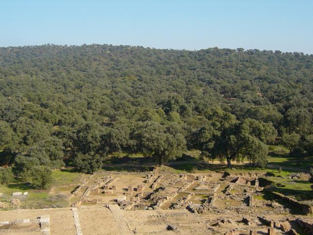 image Casas romanas y entorno de las Ruinas de Munigua, Villanueva del Río y Minas, Sevilla