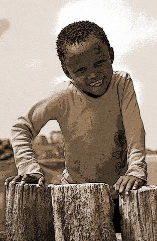 image Niño namibio, Namibia